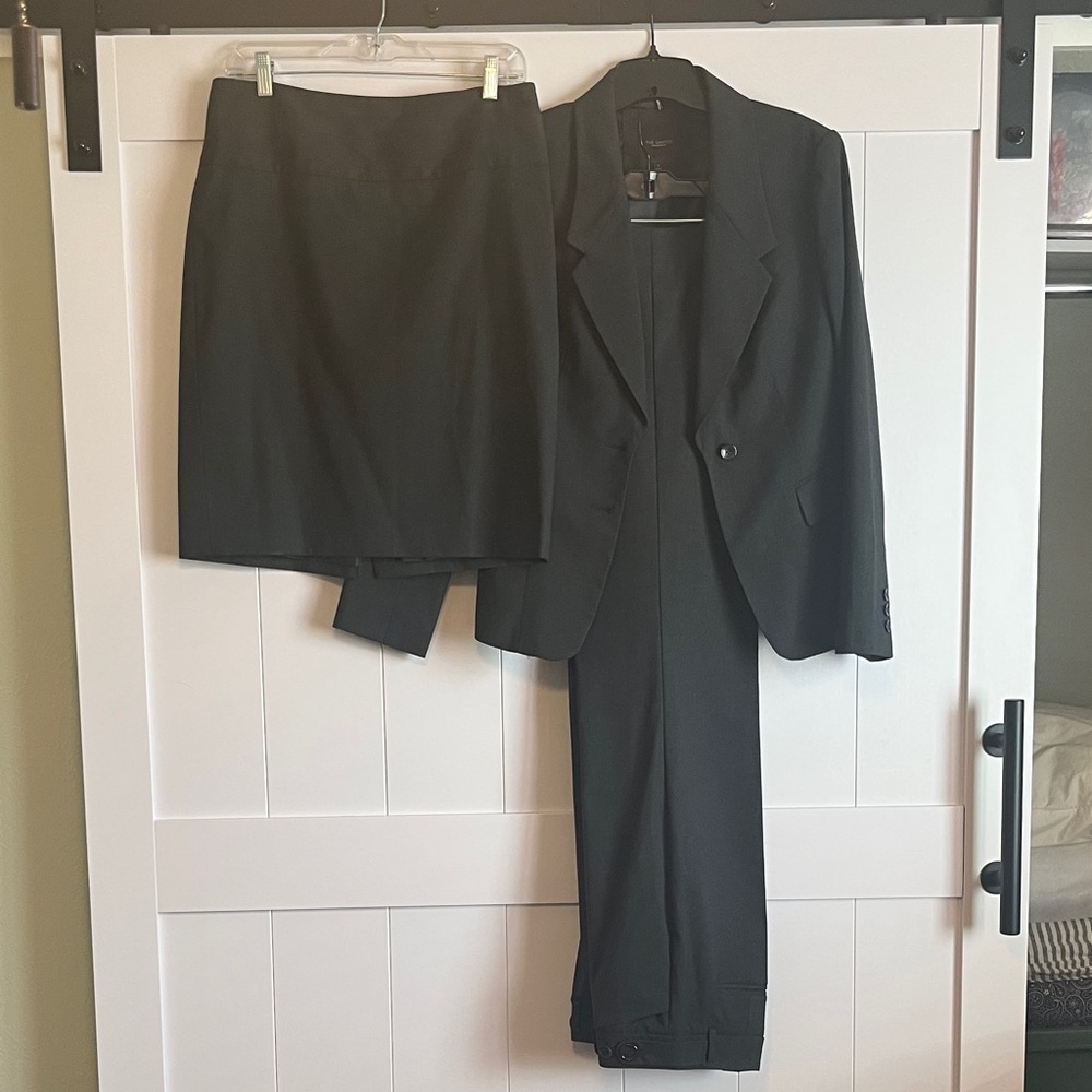 The Limited Elegant Charcoal Suit
